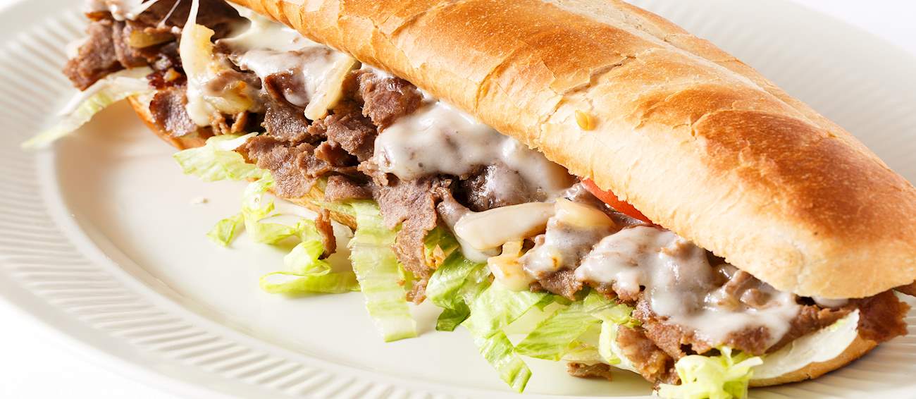 Steak Bomb Traditional Sandwich From New England, United States of