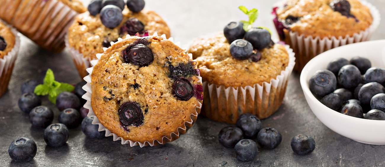 New Jersey Blueberry Muffins Traditional Dessert From New Jersey