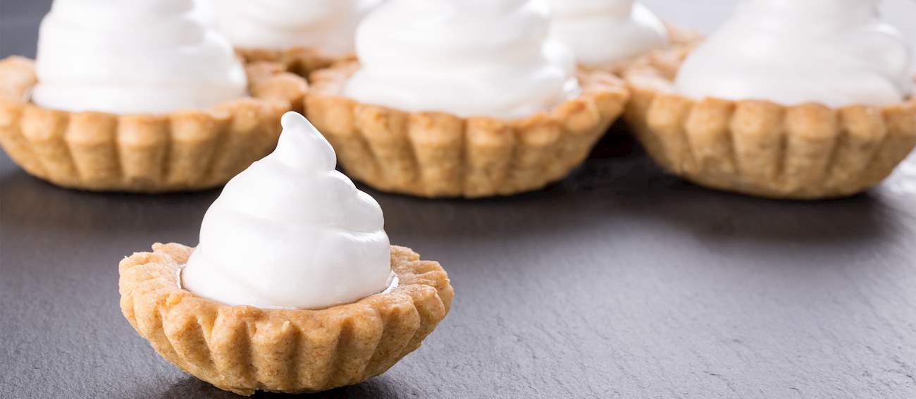 Italian Meringue Traditional Dessert From Italy, Western Europe