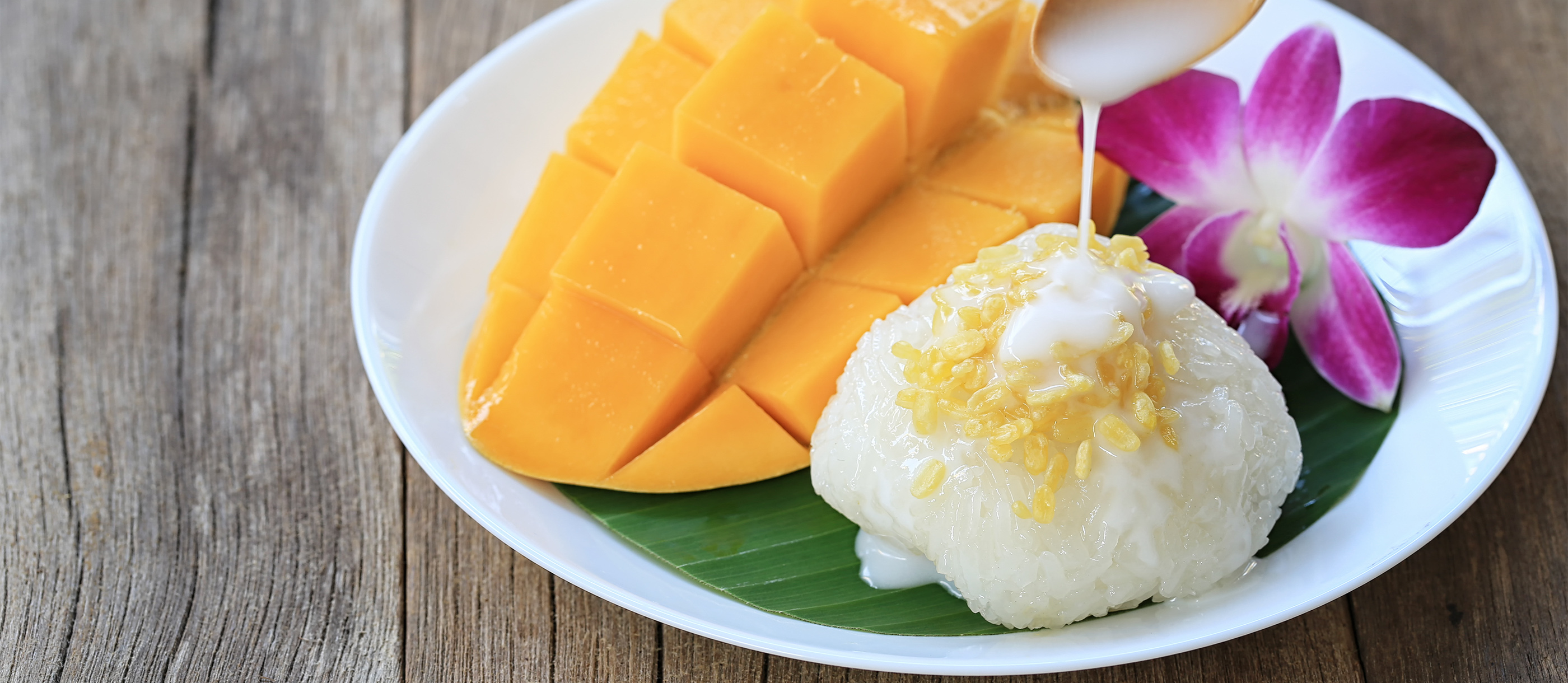 Khao Niao Mamuang | Traditional Pudding From Thailand, Southeast Asia