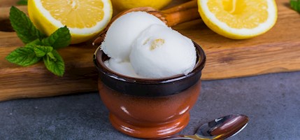 Gelato al limone