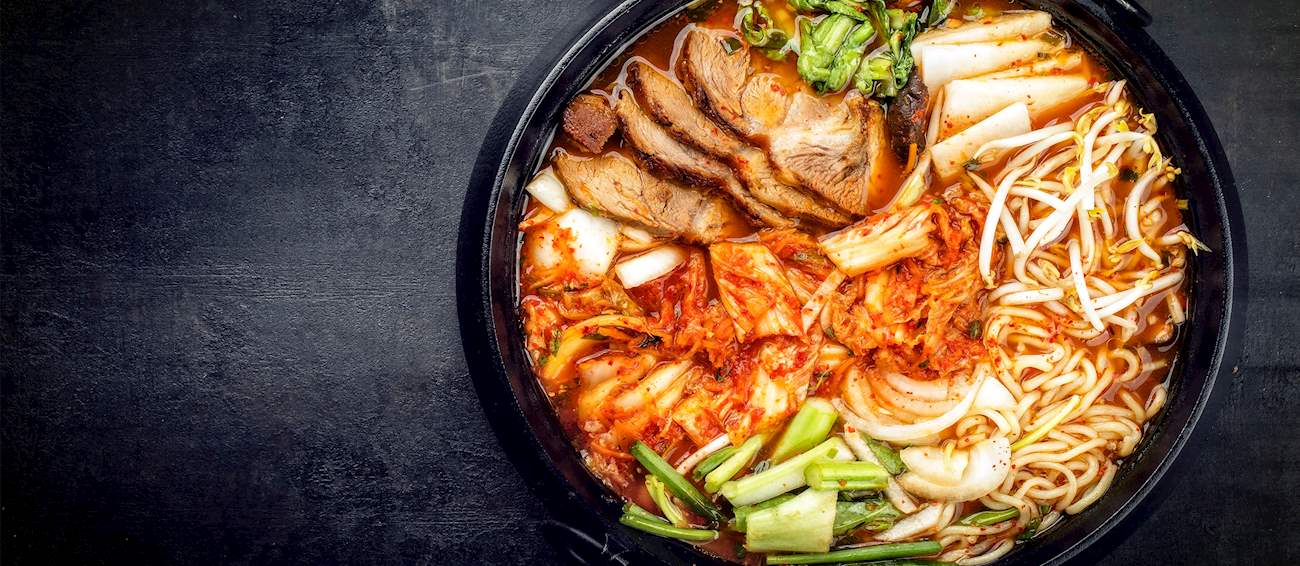 Kimchi Jjigae Traditional Stew From South Korea