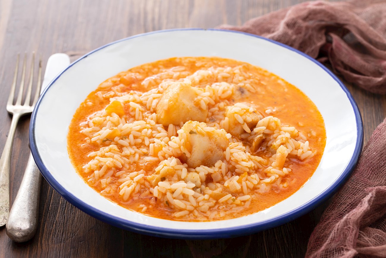 Arroz de Tamboril | Traditional Rice Dish From Portugal, Western Europe