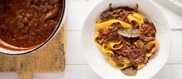 Pappardelle All'anatra | Traditional Pasta From Tuscany, Italy