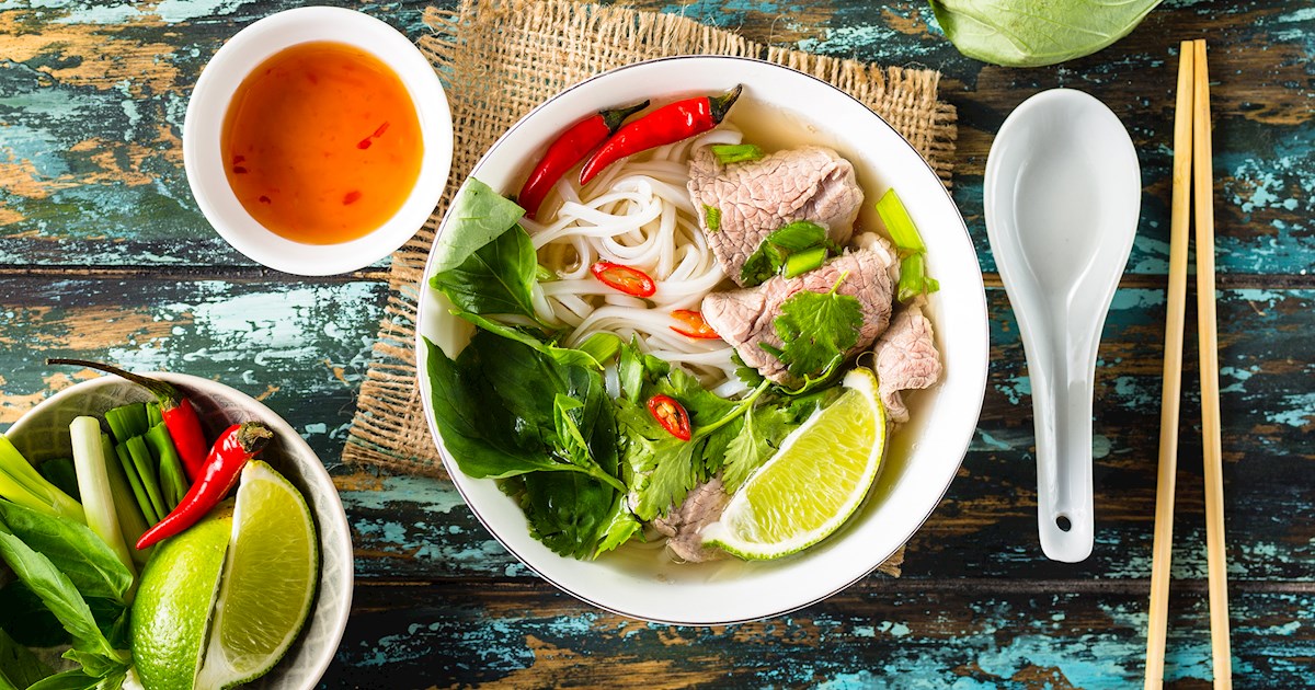 Pho | Traditional Noodle Soup From Vietnam, Southeast Asia