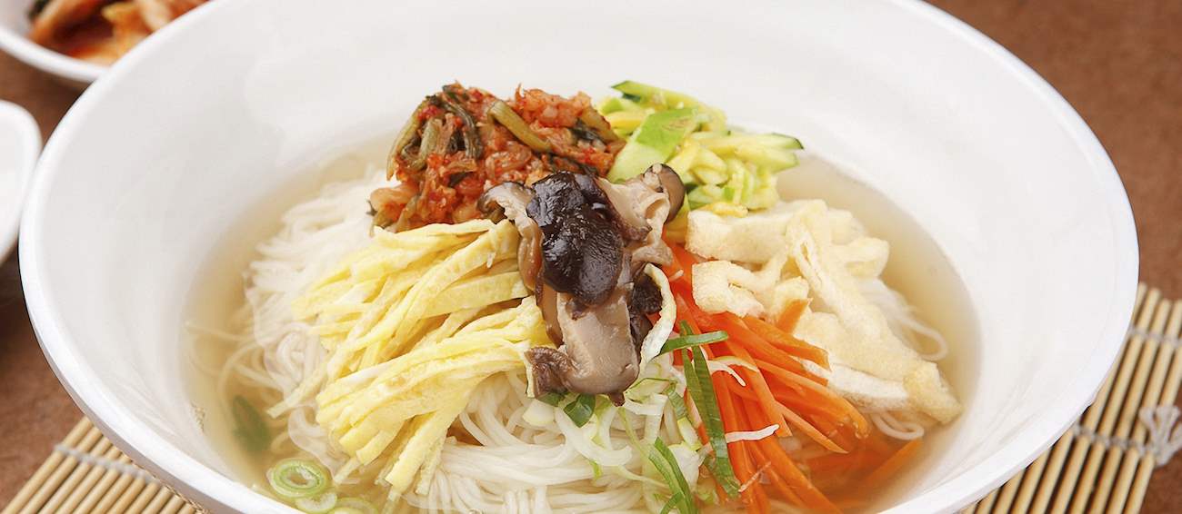 Janchi Guksu Traditional Noodle Dish From South Korea