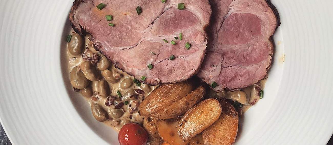 Judd Mat Gaardebounen Traditional Pork Dish From Canton Grevenmacher