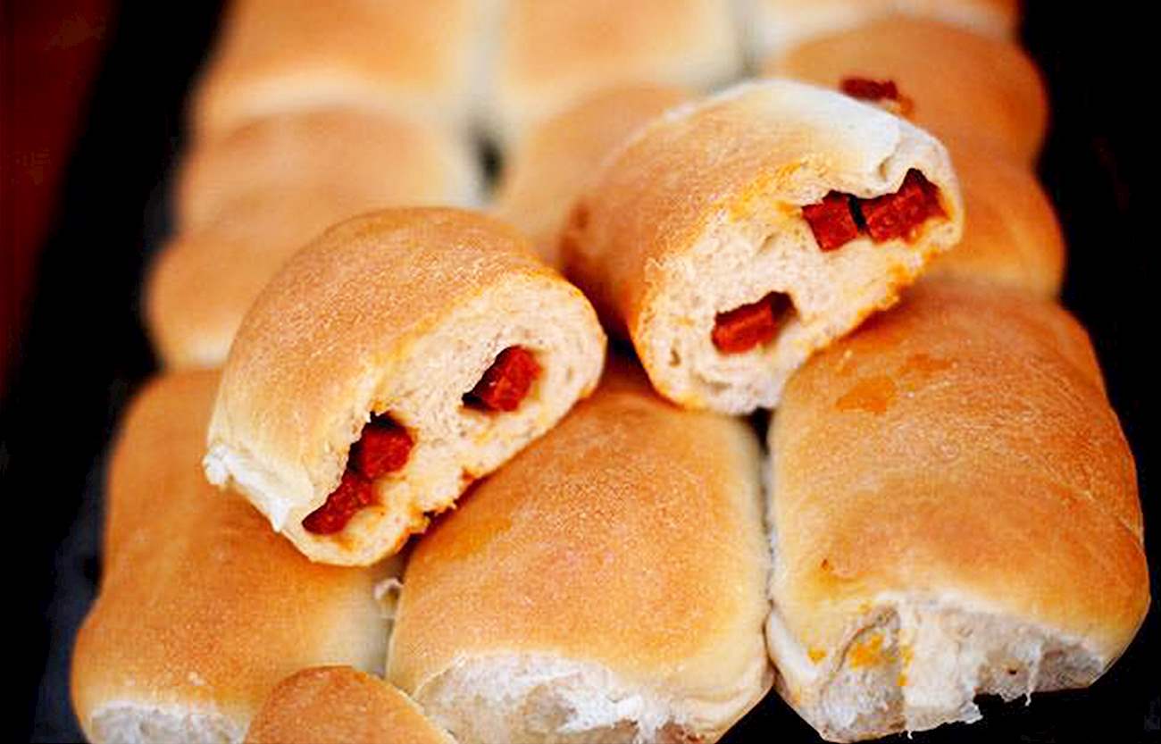 Pepperoni Roll In Country Club Bakery TasteAtlas