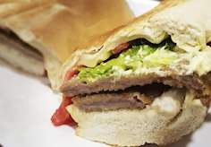 Sanguche De Milanesa Traditional Sandwich From Tucuman Province Argentina sanguche de milanesa traditional