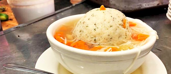 A Taste: Matzoh Ball Soup at Ben's Deli - New York Food Journal