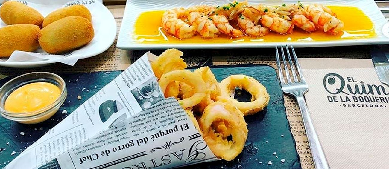 Tapas In El Quim de la Boqueria TasteAtlas authentic