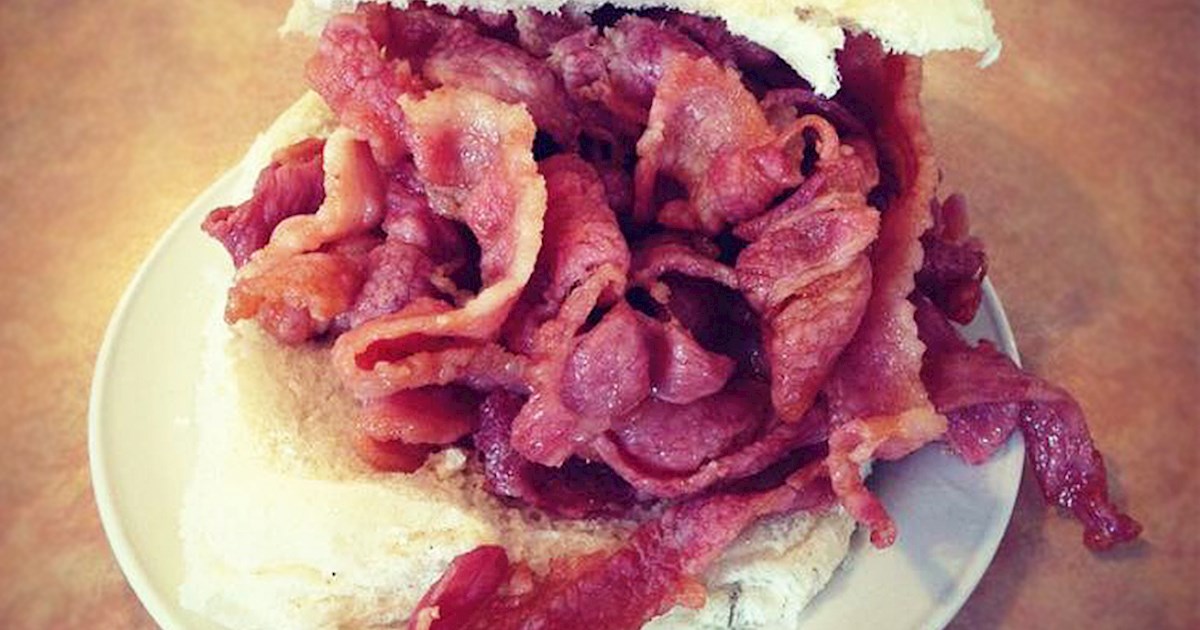 Bacon Butty In The Horn Milk Bar TasteAtlas authentic