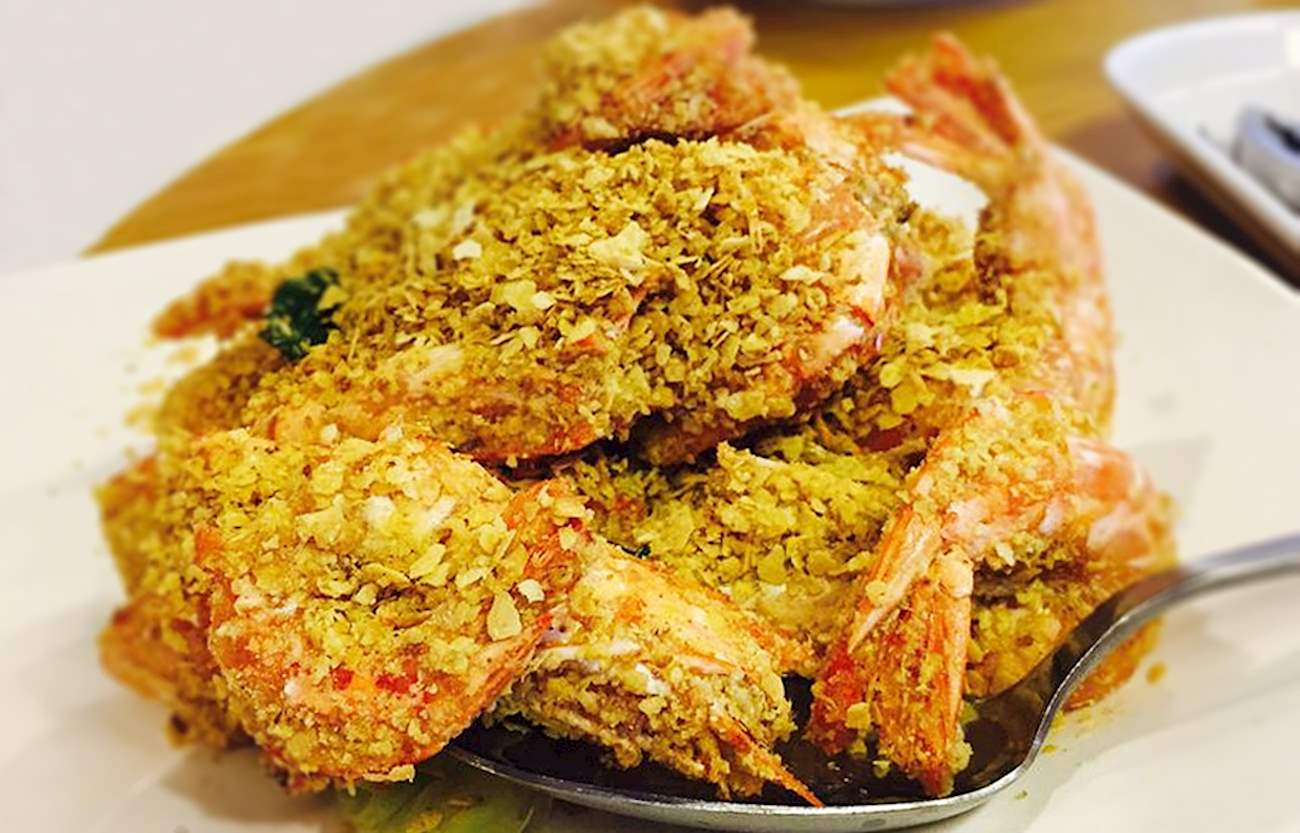 Cereal Prawns In Jumbo Seafood TasteAtlas authentic