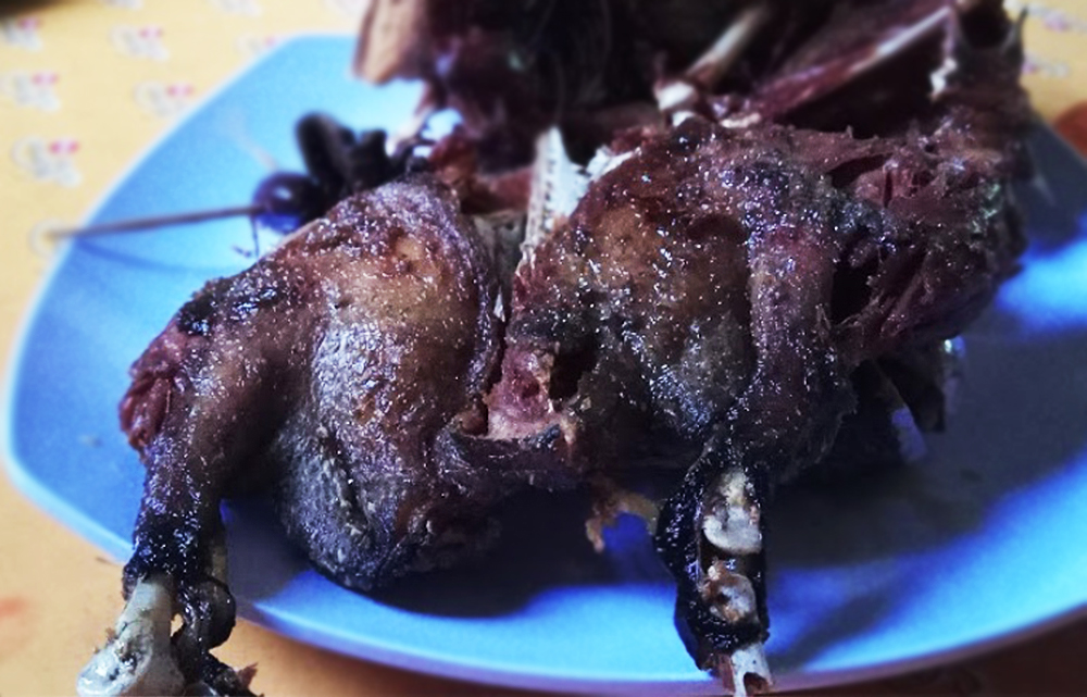 Bebek Goreng Traditional Duck Dish From Indonesia, Southeast Asia