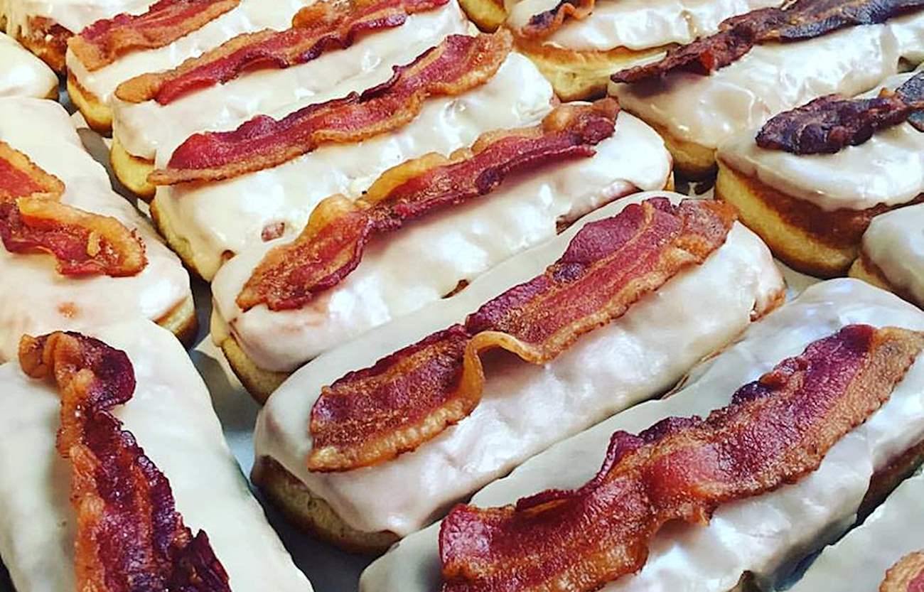 Maple Bacon Donut In The Doughnut Project TasteAtlas