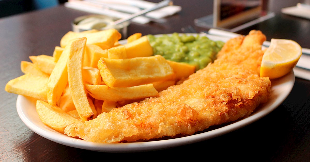 Fish And Chips In The Golden Hind | TasteAtlas | Recommended authentic ...