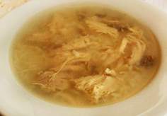 Canja de Galinha ❦ Portuguese Chicken Soup (Bone Broth)