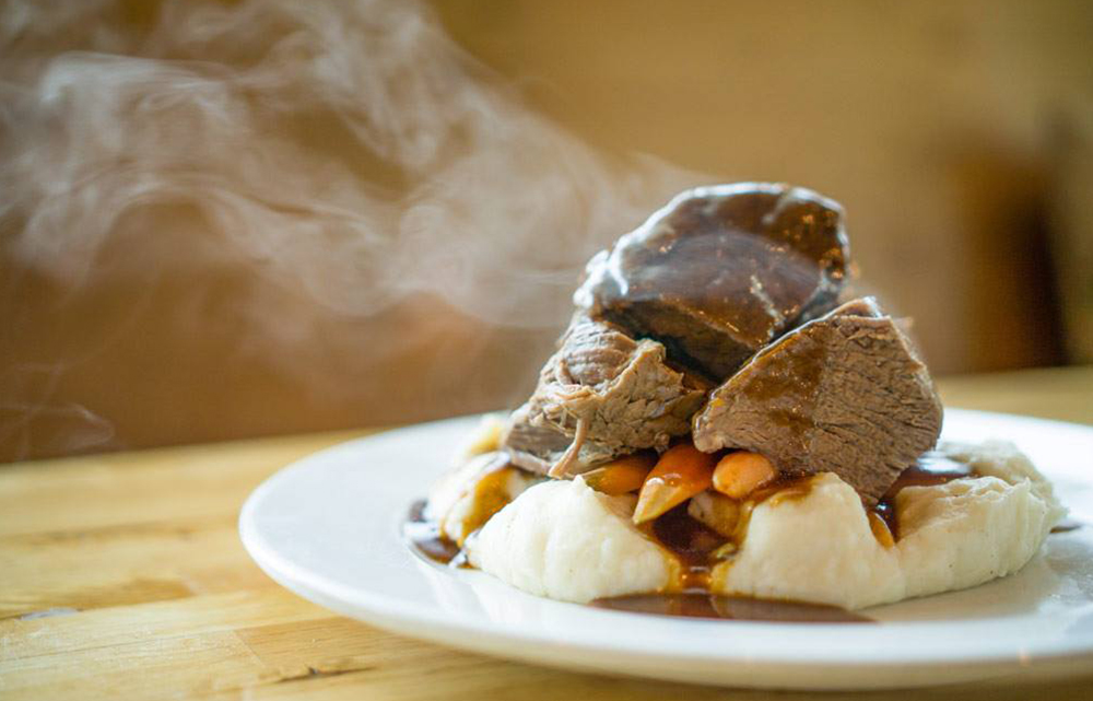Pot Roast Traditional Beef Dish From New England, United States of