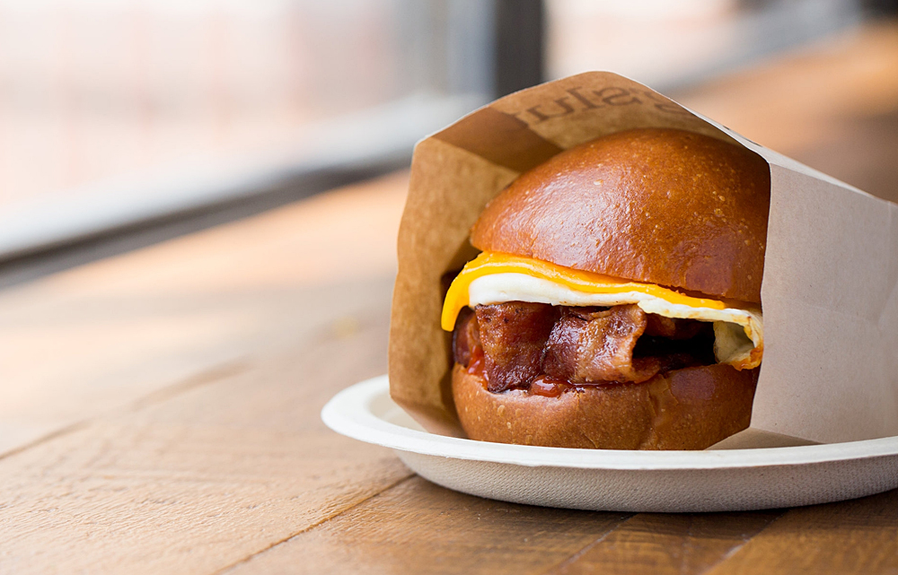 Bacon, Egg And Cheese Sandwich In Eggslut TasteAtlas authentic restaurants