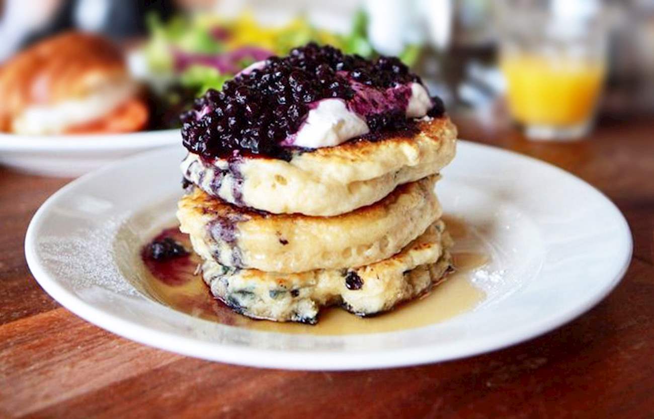 Pancakes With Maple Syrup In Mildred's Temple Kitchen TasteAtlas