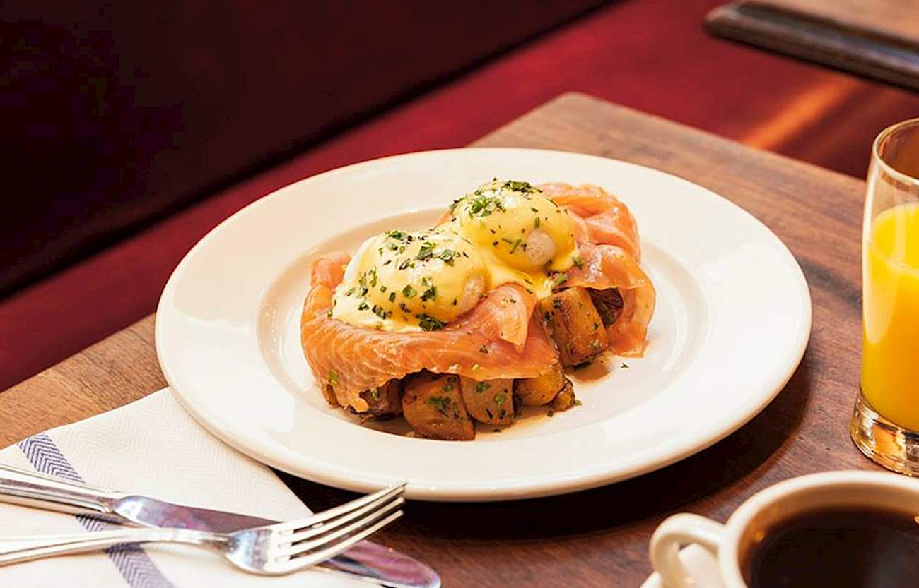 Eggs Benedict In Balthazar New York TasteAtlas