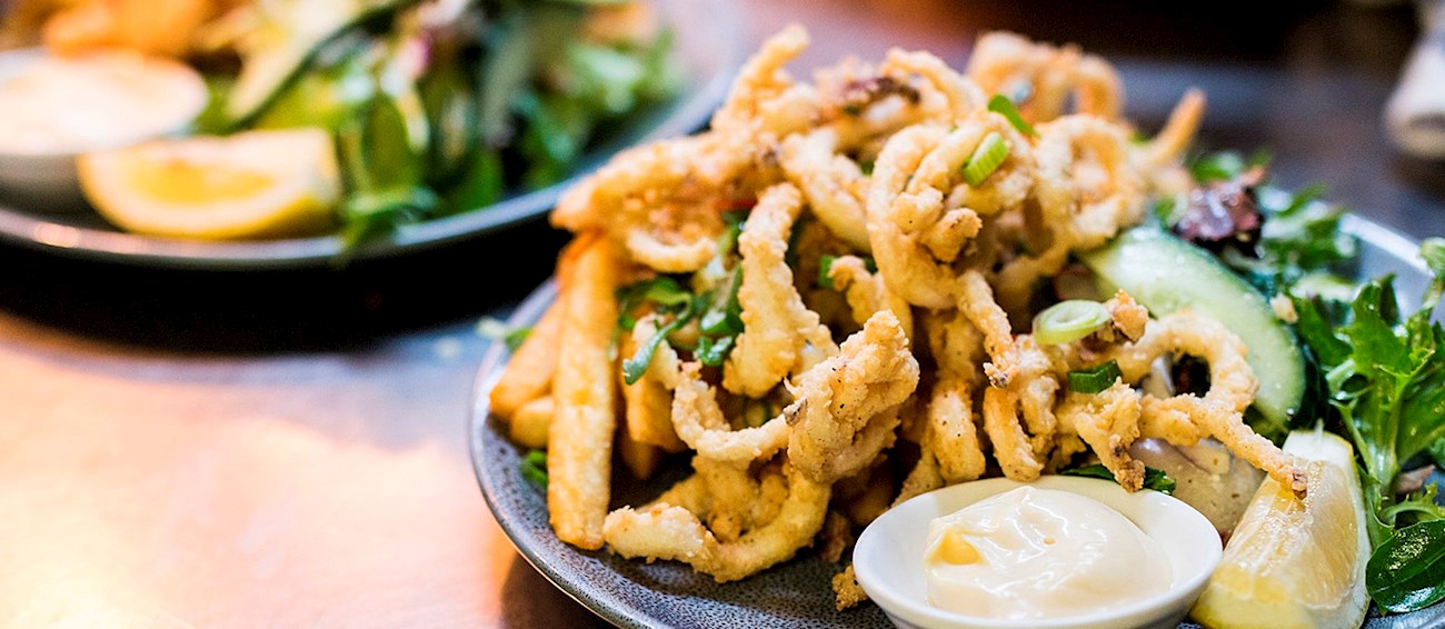 Salt And Pepper Calamari In Victory Hotel TasteAtlas