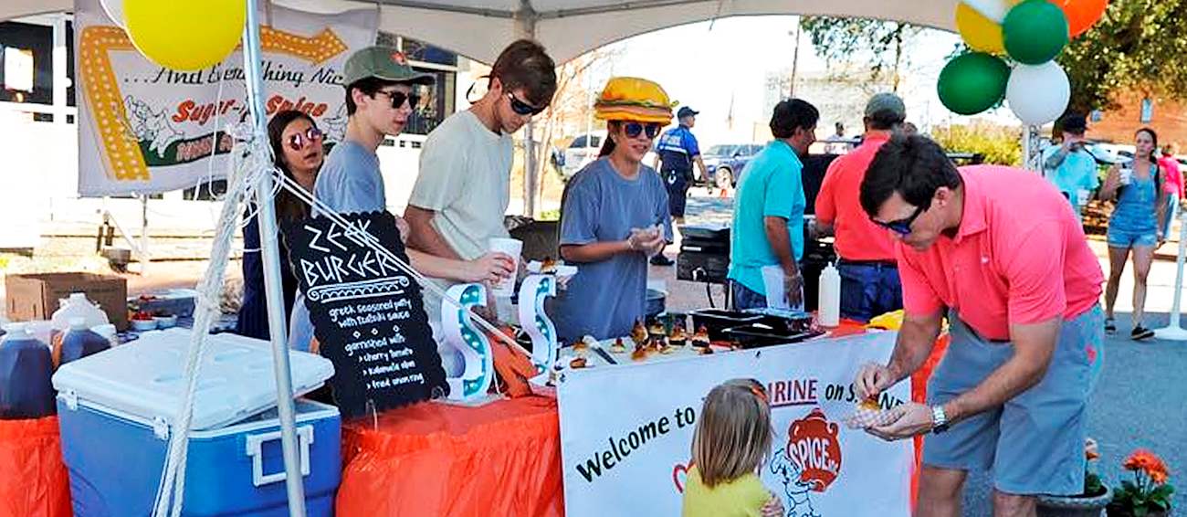 Cribbs Kitchen Burger CookOff Meat festival in Spartanburg Where