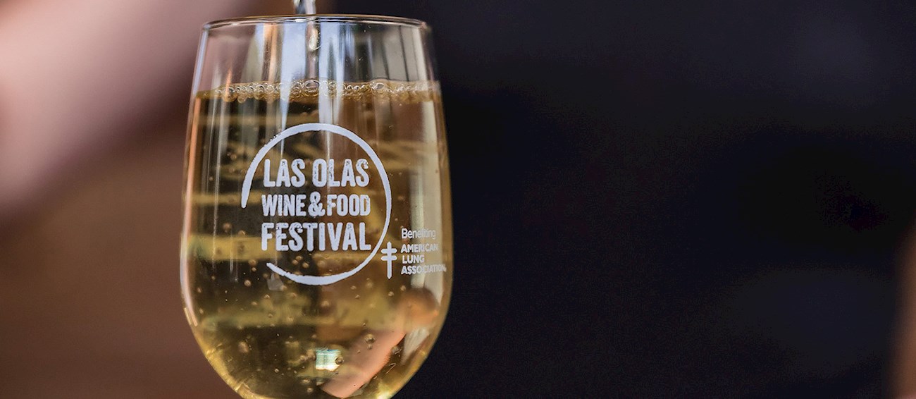 Las Olas Wine and Food Festival International food festival in Fort