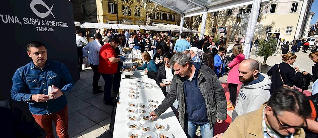 Tuna, Sushi & Wine Festival Seafood festival in Zadar Where? What