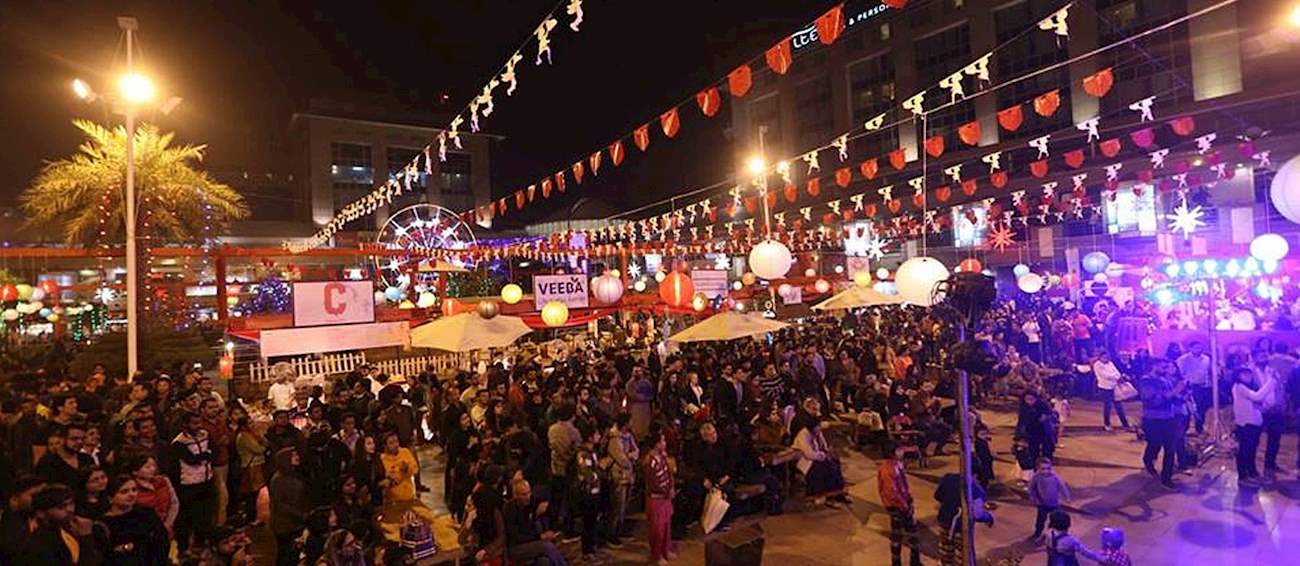 Asian Hawkers Market Winter International food festival in New Delhi