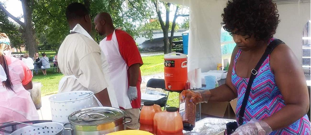 Michigan Chicken Wing Festival August Meat festival in Lansing