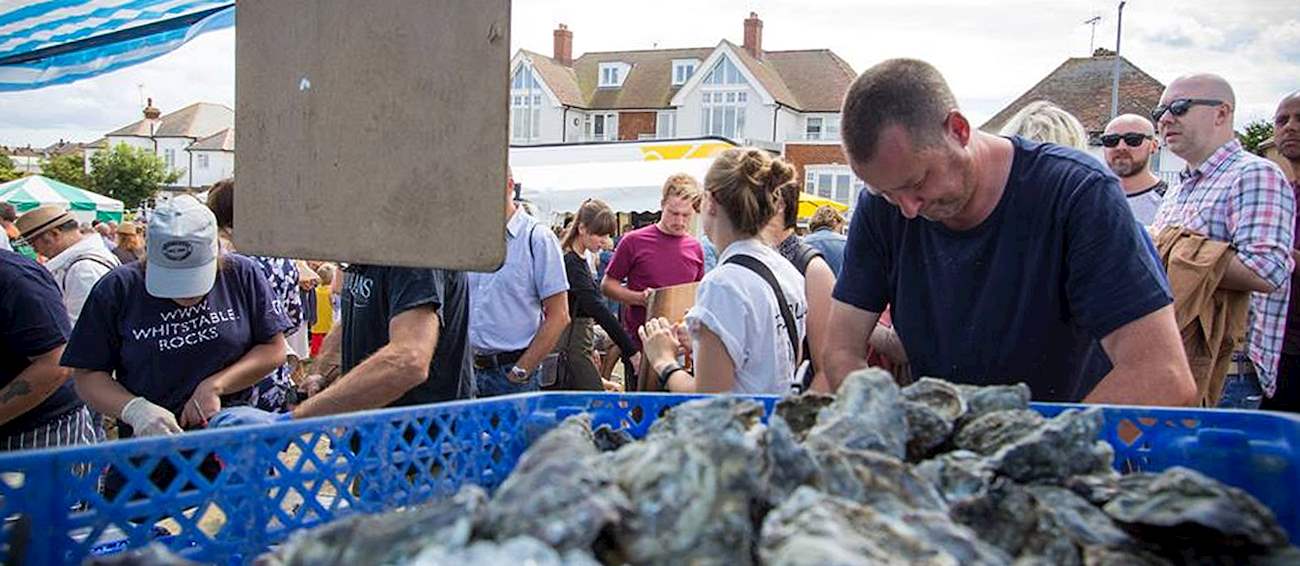 Whitstable Oyster Festival Seafood festival in Whitstable Where