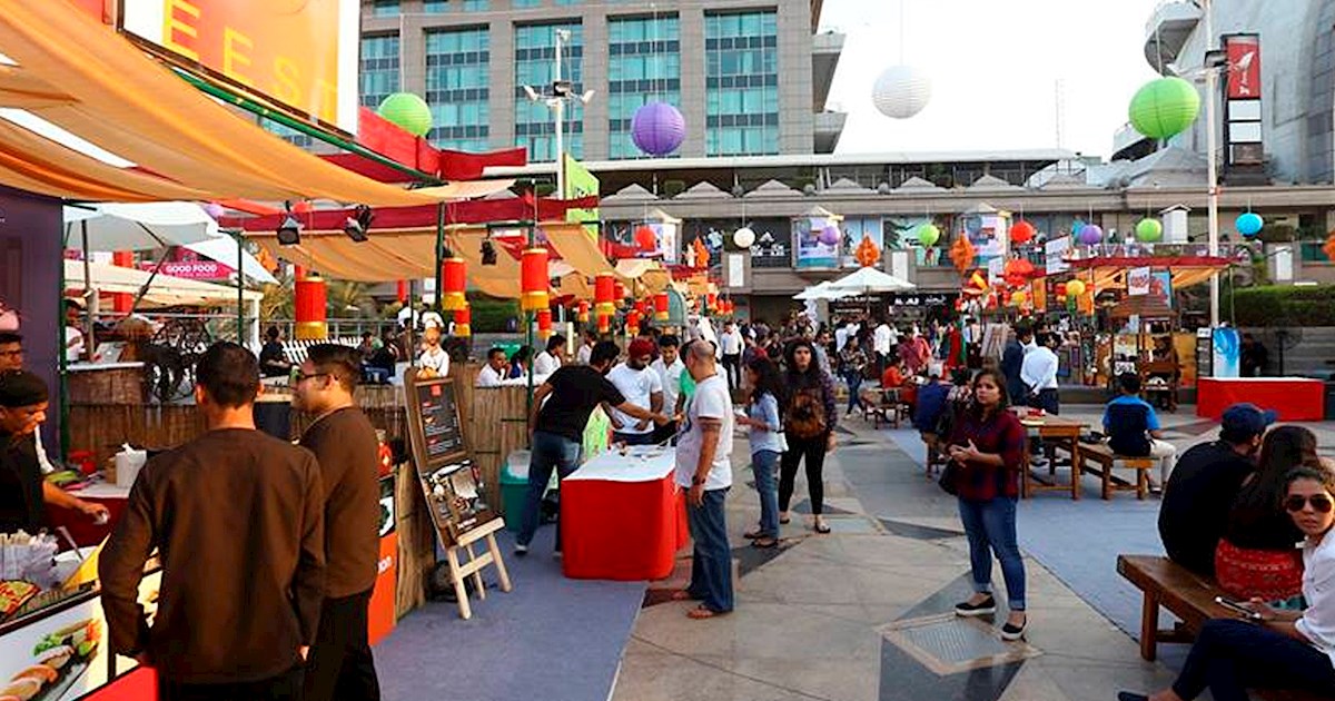 Asian Hawkers Market Autumn International food festival in New Delhi