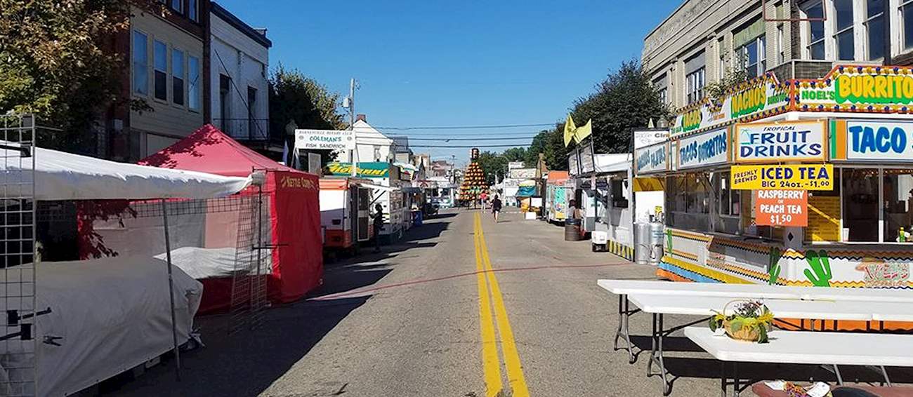 Barnesville Pumpkin Festival Vegetable festival in Barnesville