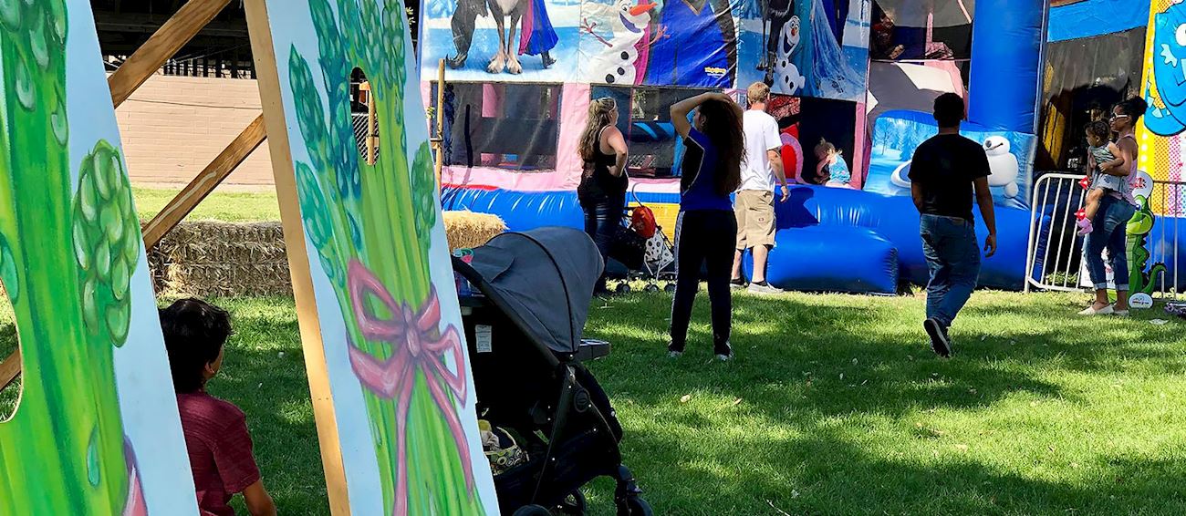 San Joaquin Asparagus Festival Vegetable festival in Stockton Where