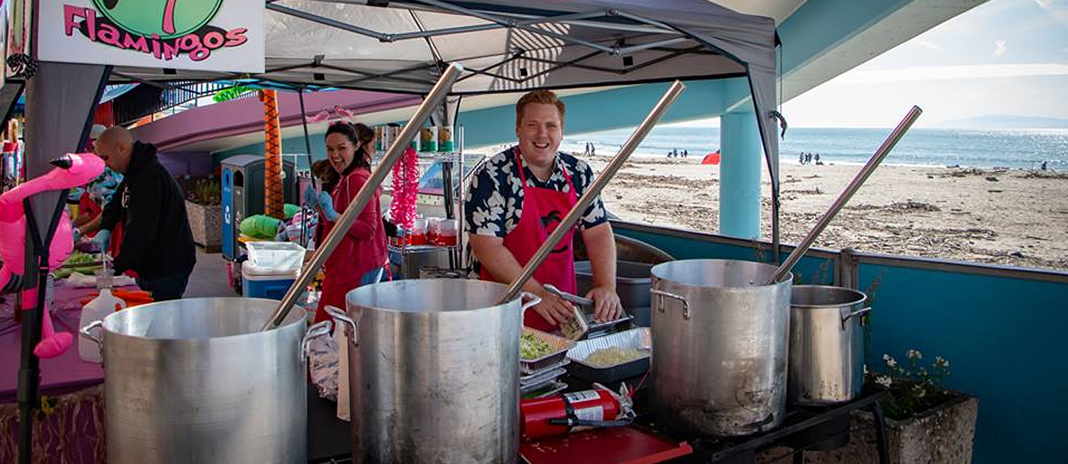 Santa Cruz Clam Chowder Cook Off Local food fair in Santa Cruz