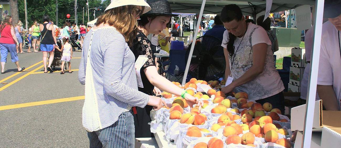 Louisiana Peach Festival Fruit festival in Ruston Where? What? When?