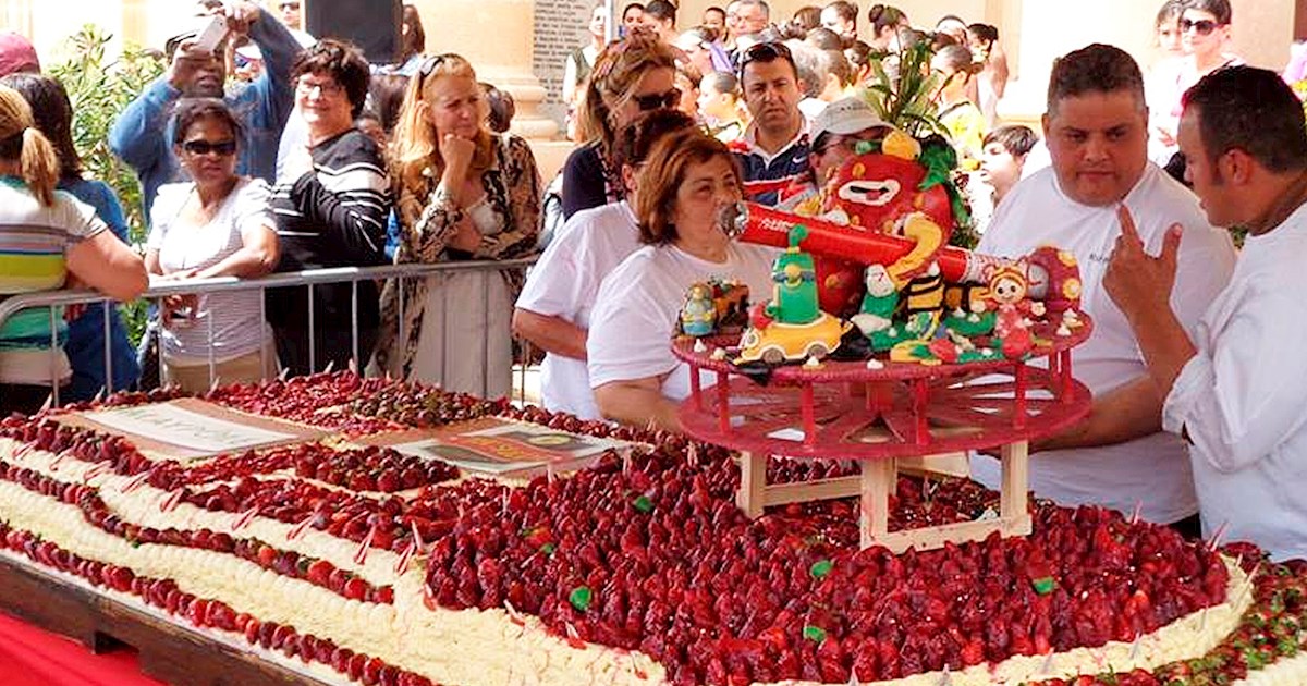 Malta strawberry festival festa frawli