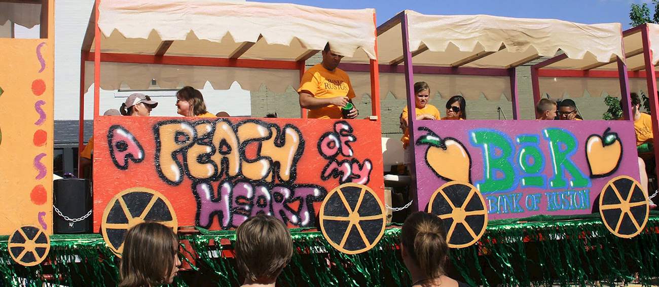 Louisiana Peach Festival Fruit festival in Ruston Where? What? When?