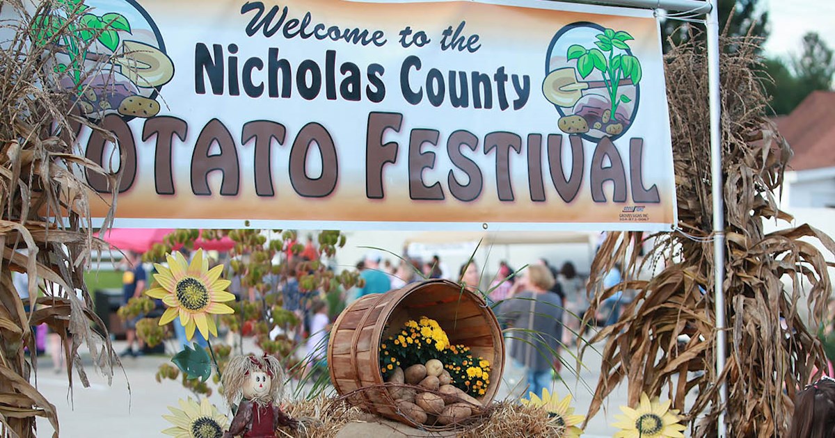 Nicholas County Potato Festival Vegetable festival in Summersville