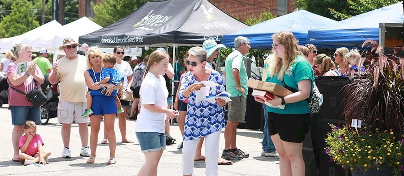 North Carolina Blueberry Festival Fruit festival in Burgaw Where