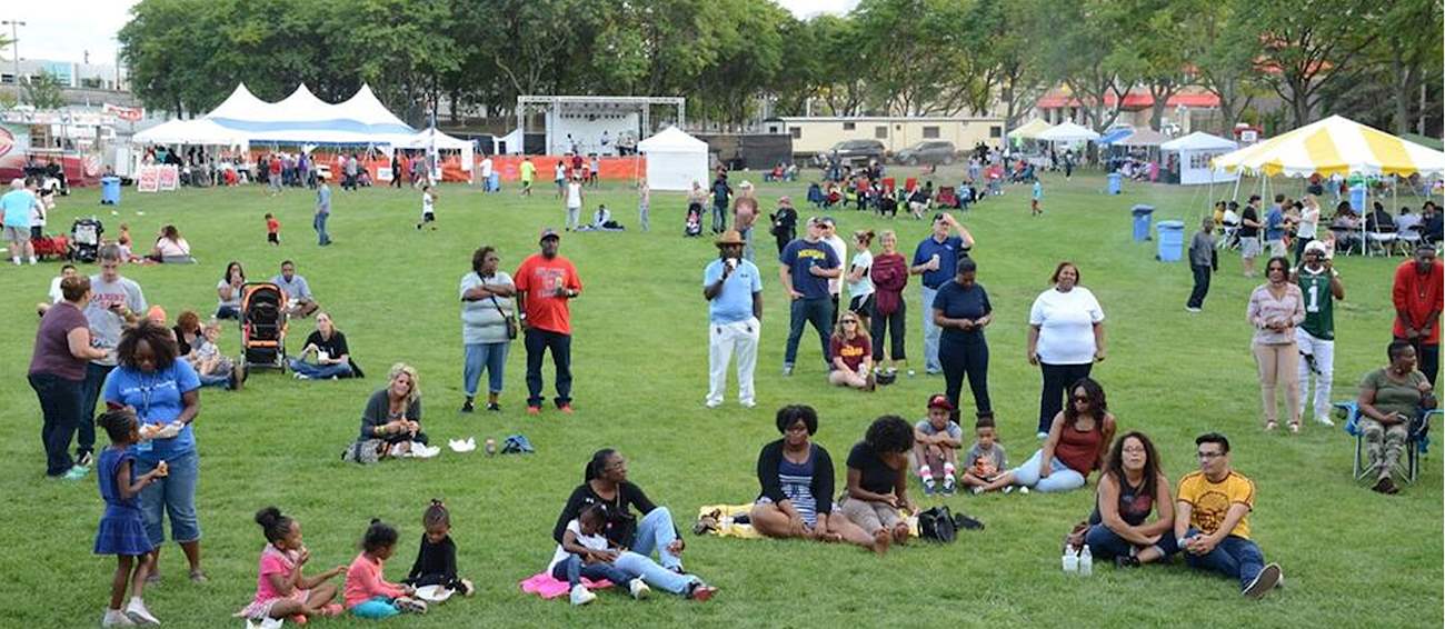 Michigan Chicken Wing Festival August Meat festival in Lansing