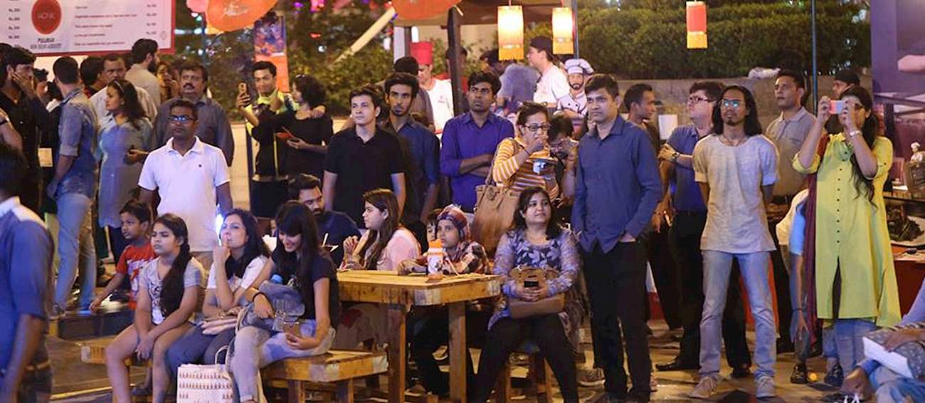 Asian Hawkers Market Autumn International food festival in New Delhi