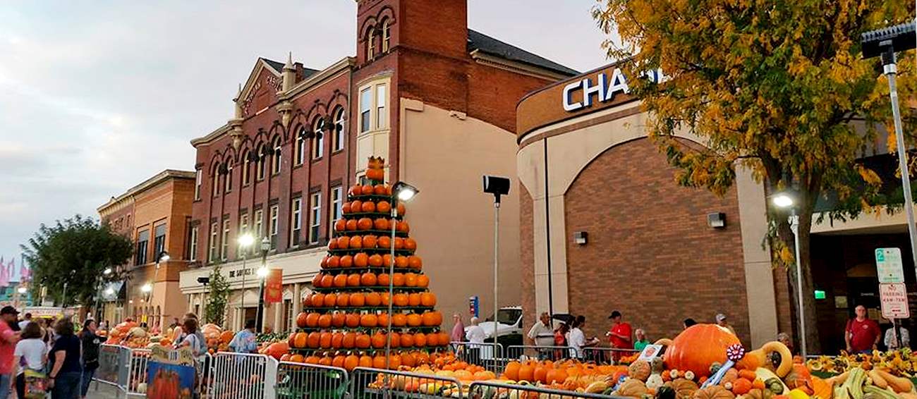 Circleville Pumpkin Show Vegetable festival in Cincinnati Where