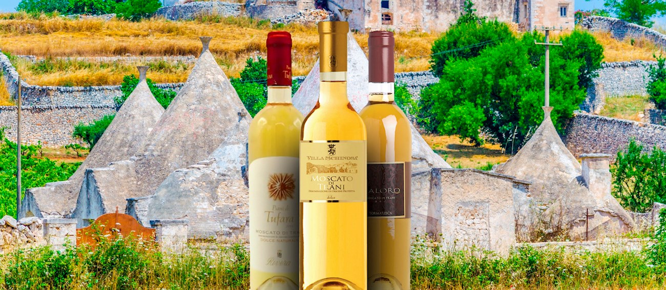 Moscato di Trani Local Wine Appellation From Province of Barletta