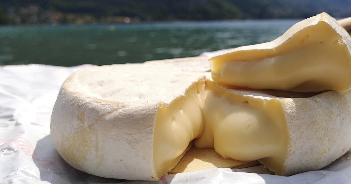 Petit-Suisse  Local Cheese From Auvilliers, France