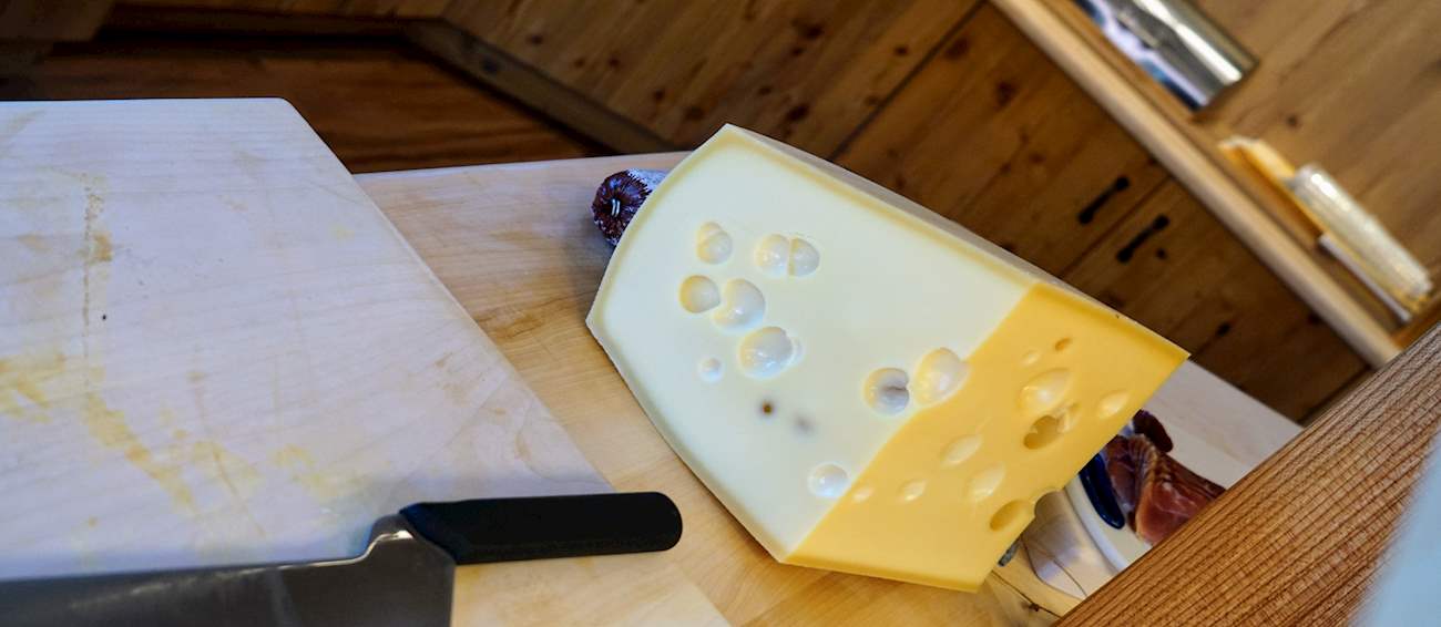 Allgäuer Emmentaler Local Cheese From Allgäu, Germany