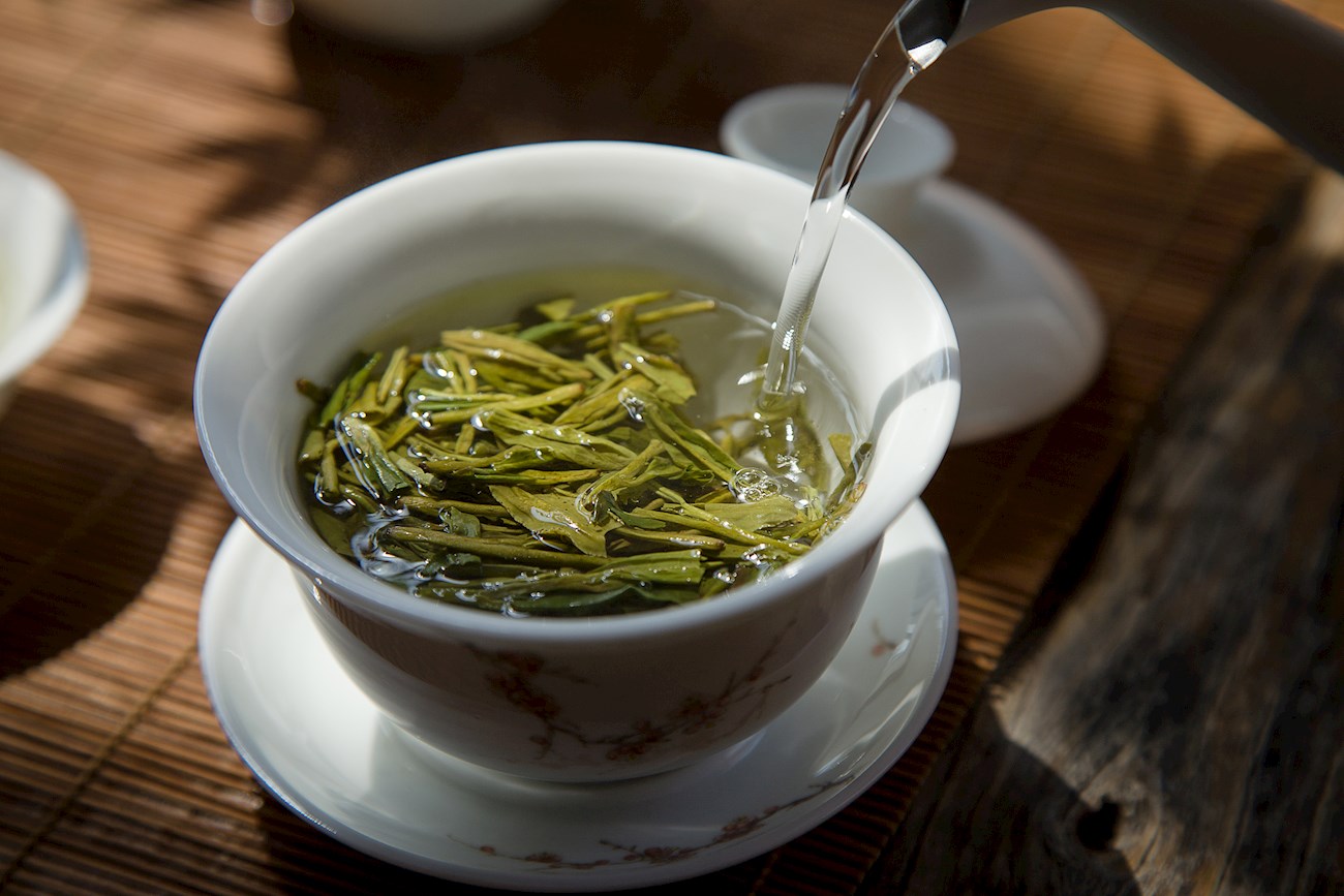 ชาหลงจิ่ง Long Jing Tea