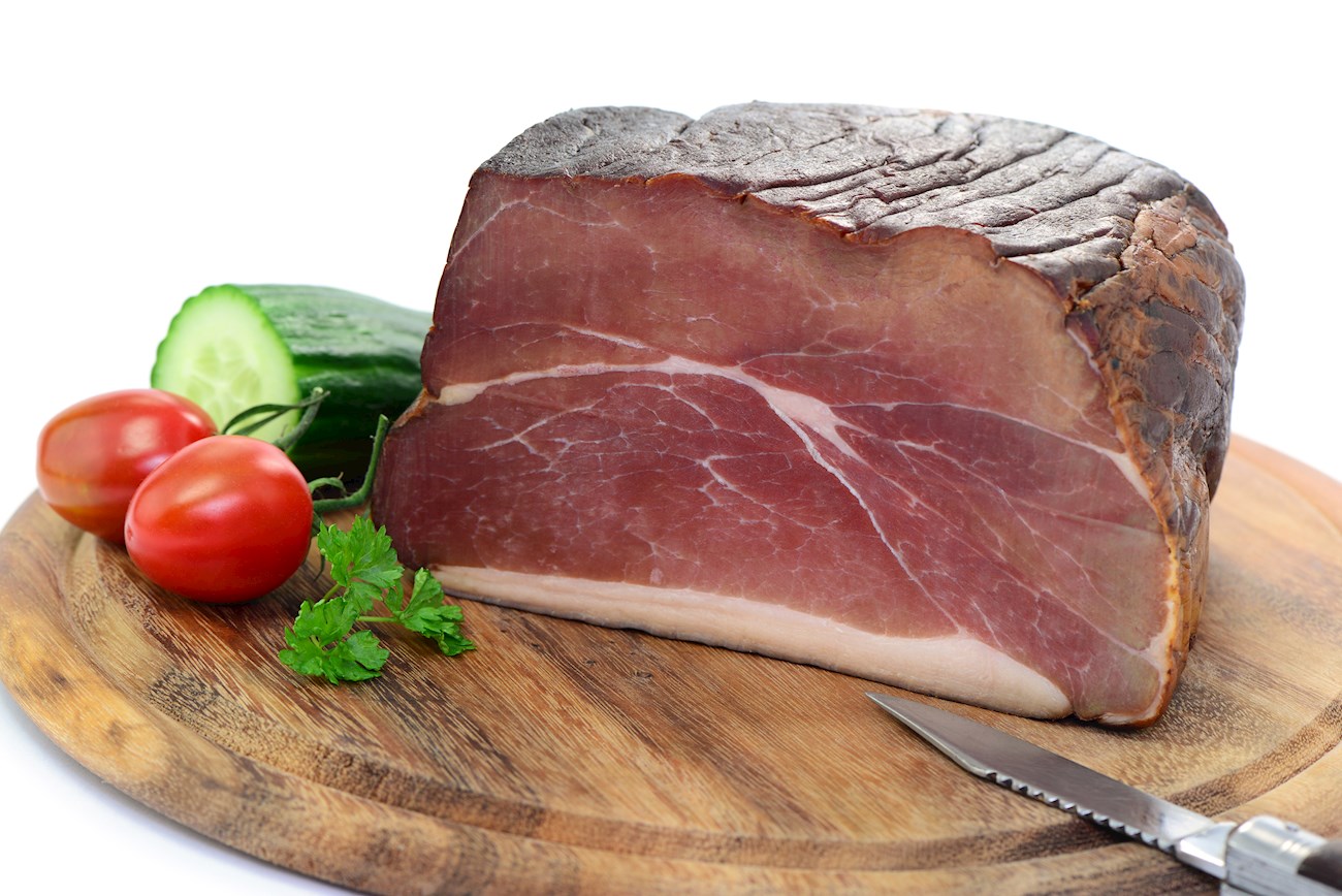 Éisleker Ham Local Drycured Ham From Luxembourg, Central Europe