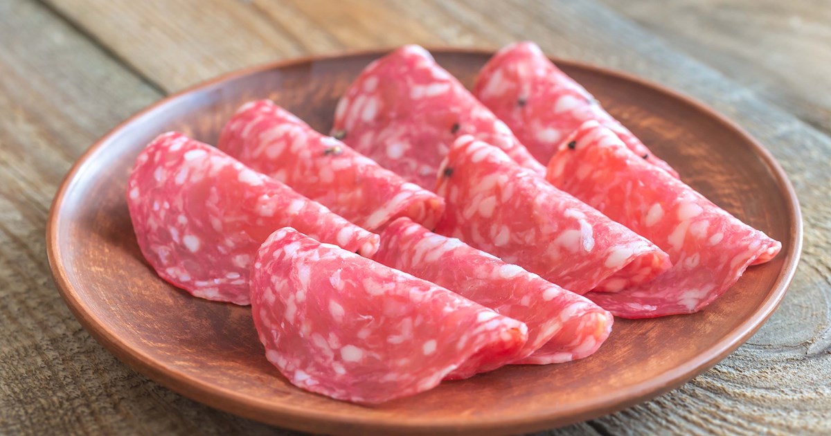 Genoa Salami Local Sausage/Salami From Genoa, Italy